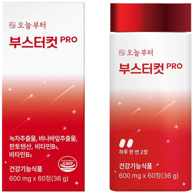 오늘부터 부스터컷 PRO, 60정, 1개