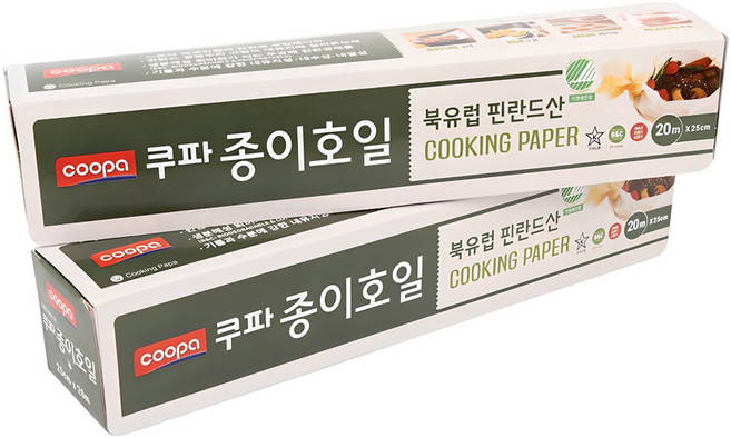 쿠파 종이호일, 20m, 1개입, 2개