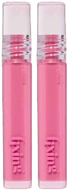 ETUDE 水光鎖色唇釉, 07 冷調桃紅, 2個