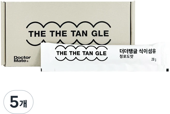 닥터메이트 더더탱글 식이섬유 청포도맛, 280g, 5개 - 쿠팡