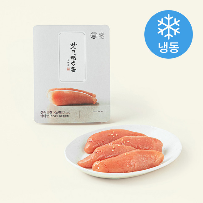맛의명태자 실속명란 (냉동), 110g, 1개