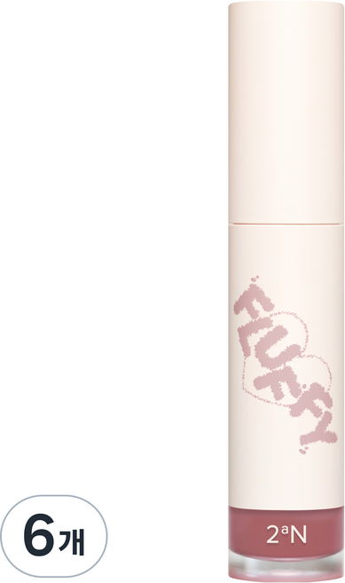 투에이엔 플러피 블러 틴트, 5g, 03 베베핑크, 6개