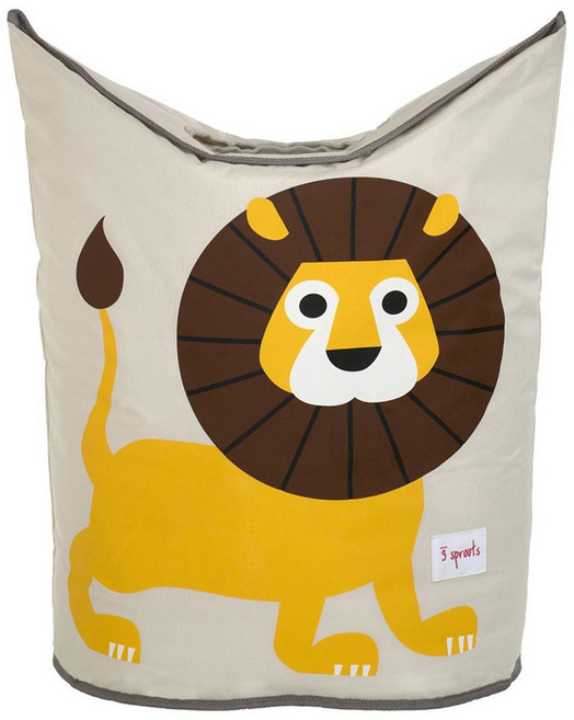 3스프라우츠 빨래 세탁 바구니, 사자, 1개