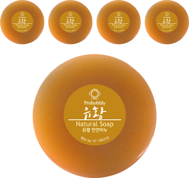 Probubbly 中性硫磺皂, 110g, 5個