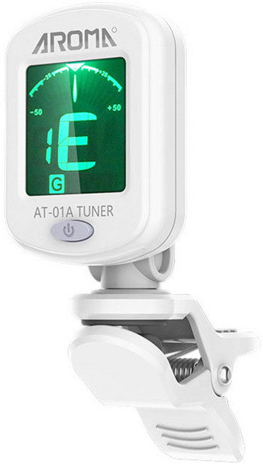 마카롱 기타튜너 기타튜닝기 7컬러, 1개