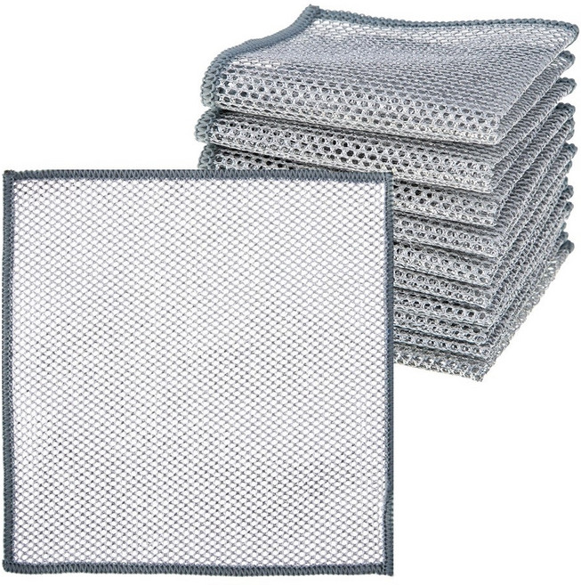 코멧 홈 다용도 그물망사 수세미, 1세트, 10개입