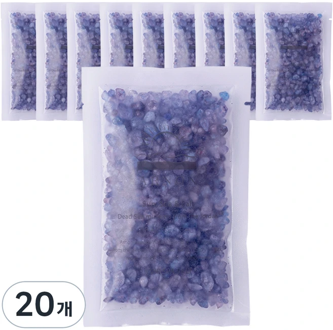 아르논 사해소금 입욕제 라벤더, 80g, 20개 - 쿠팡