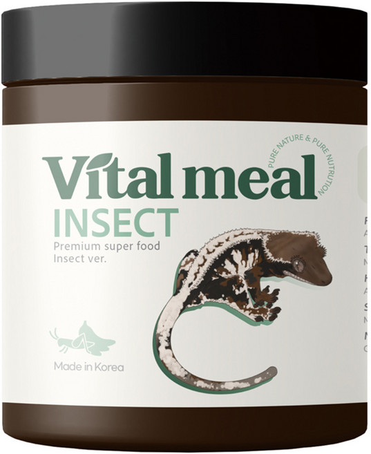 바이탈밀 인섹트 렙타일 도마뱀 사료, 80g, 1개
