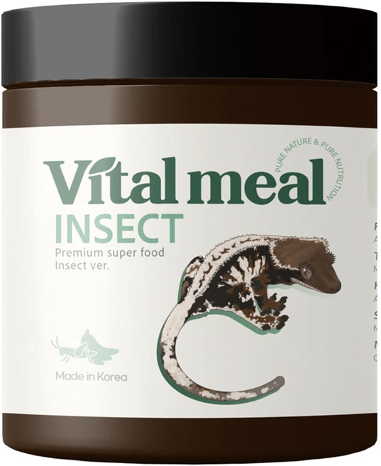 바이탈밀 인섹트 렙타일 도마뱀 사료, 80g, 1개 - 쿠팡
