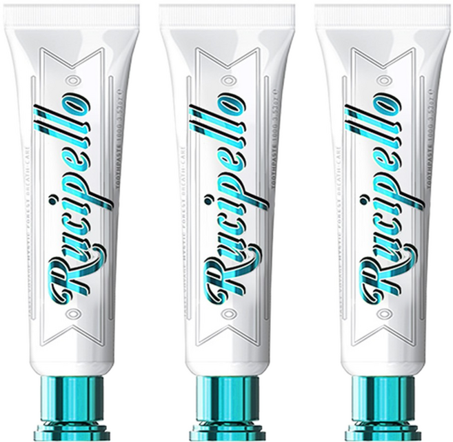 루치펠로 미스틱포레스트 치약 구취케어, 25g, 3개