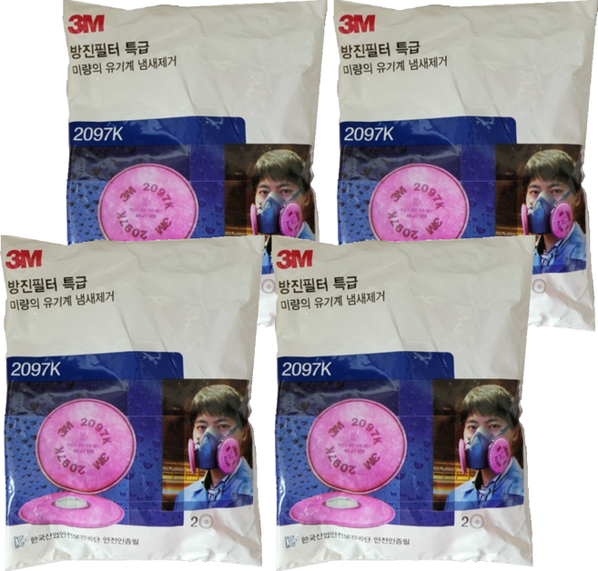 3M 防塵過濾網2097k, 4個