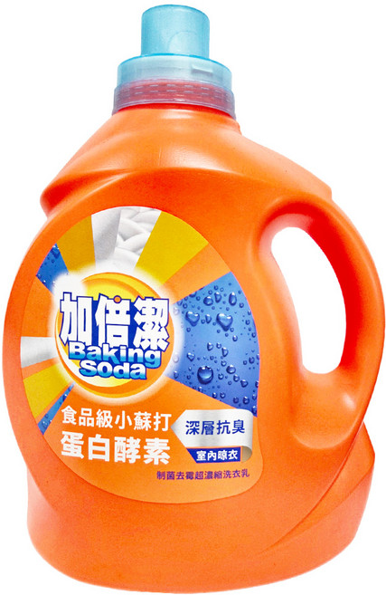 加倍潔 制菌去霉洗衣乳, 5kg, 1瓶