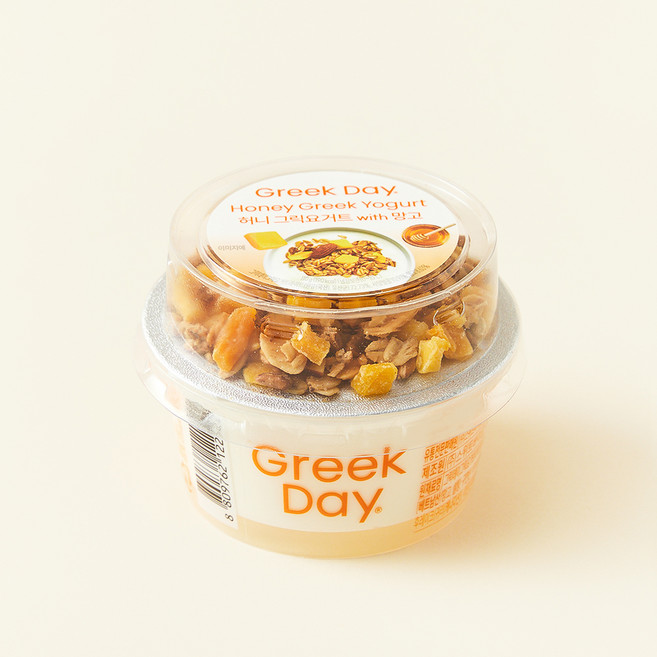 그릭데이 허니 그릭요거트 with 망고, 110g, 1개