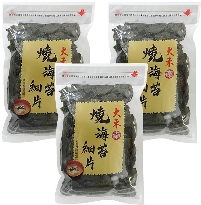 大禾 燒海苔細片, 50g, 3包
