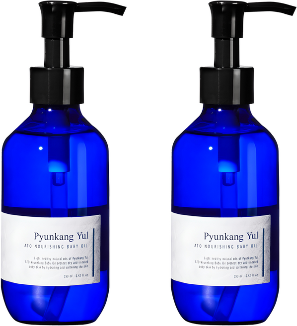 편강율 아토 고보습 베이비 오일, 190ml, 2개