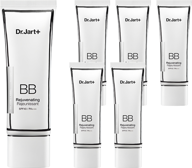 닥터자르트 더메이크업 리쥬비네이팅 뷰티밤 SPF40 PA+++, 01라이트, 50ml, 6개