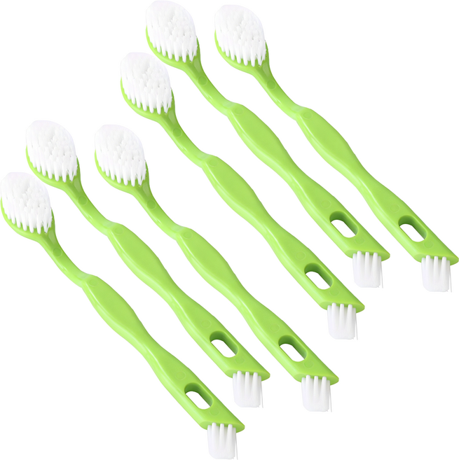 핸디 세척솔, 그린, 6개