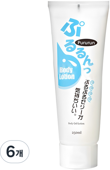 푸루런 바디 마사지 젤, 250ml, 6개