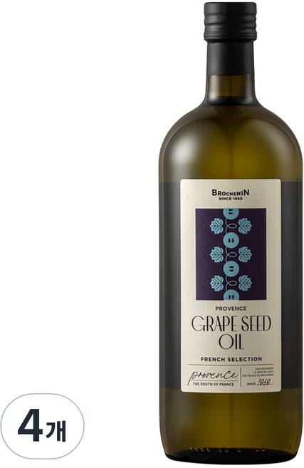 브로슈낭 프로방스 포도씨유, 1L, 4개