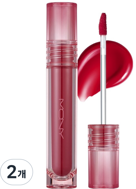 MACQUEEN NEWYORK Juicy Fit 唇釉 3g, 14 夕陽李, 2個