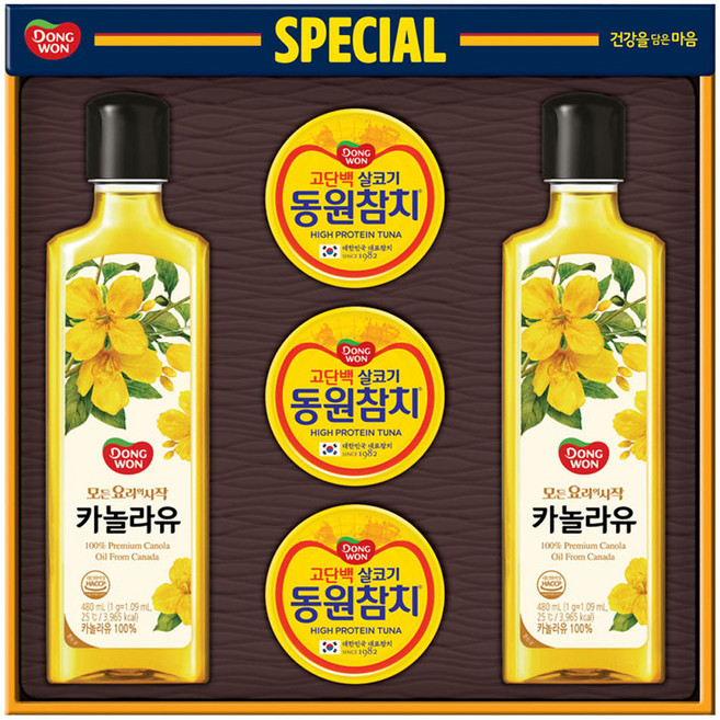 동원 스페셜 선물세트 7호 + 쇼핑백, 1세트