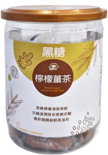 蜜思朵 黑糖檸檬薑茶, 17g, 12個, 1罐