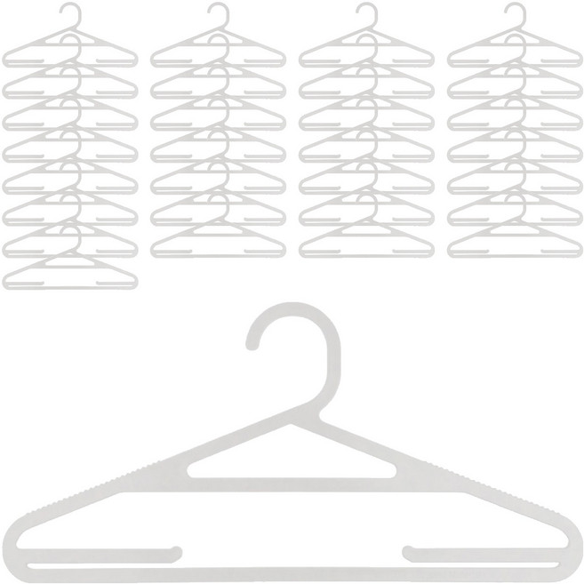 슈가랩 사탕수수 옷걸이, 화이트, 120개