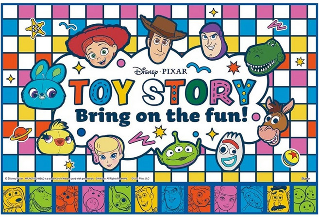 Skater 卡通桌墊餐墊, 900 x 600mm, 玩具總動員 多色, 1個