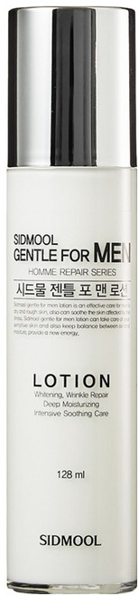 SIDMOOL 男士溫和乳液, 1個, 128ml