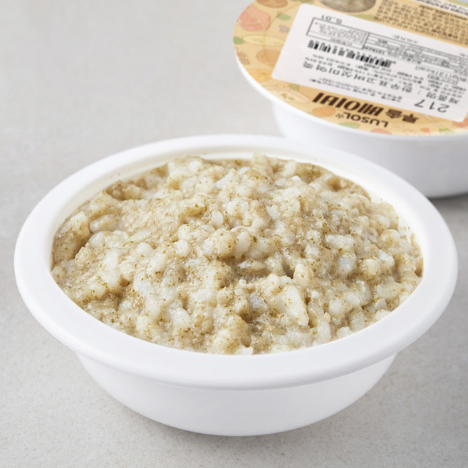 루솔 2단계 7~9개월 한우 표고버섯 미역죽 이유식 217, 혼합맛(한우/표고버섯/미역), 180g, 1개