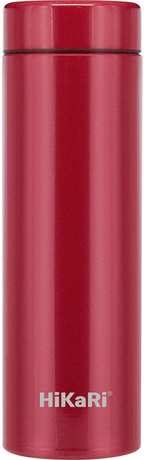 HiKaRi 슬림 미니 보온보냉 스텐 텀블러, 레드, 300ml, 1개
