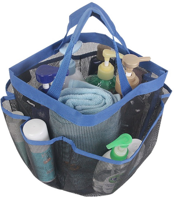 알맹 메쉬세면백, 블루