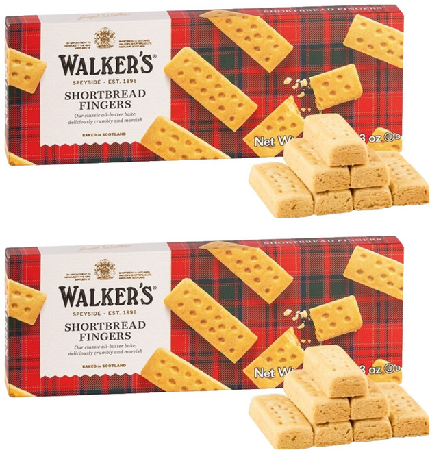 Walkers 蘇格蘭皇家 蘇格蘭皇家原味奶油酥餅, 150g, 2盒
