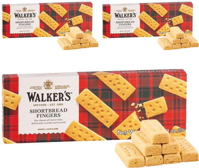 워커스쇼트브레드 오리지날 버터쿠키, 150g, 3개