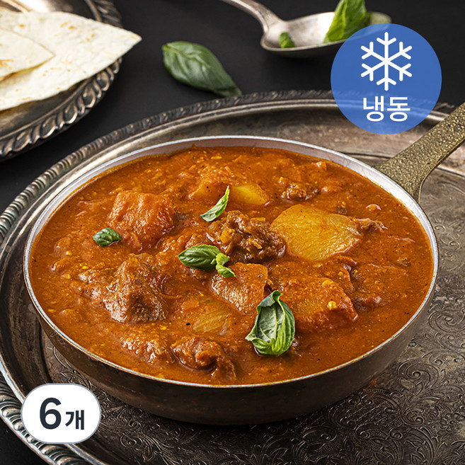 베키아에누보 커리 비프마살라 (냉동), 300g, 6개