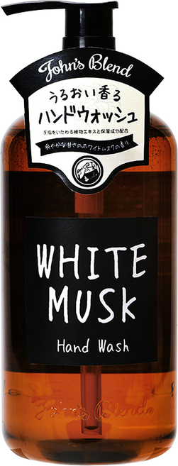 John's Blend 香氛洗手液 白麝香, 430ml, 1瓶