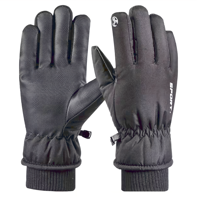 KissDiamond 勁暖防風防水 男用北極絨保暖手套 KDG-113