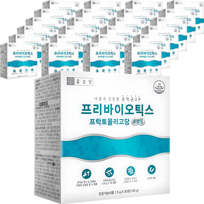 Chong Kun Dang 鍾根堂 Pharm 益生元 果寡糖 FOS, 150g, 25個
