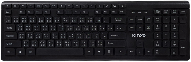 Kinyo 超便利多媒體USB鍵盤, KB-42U