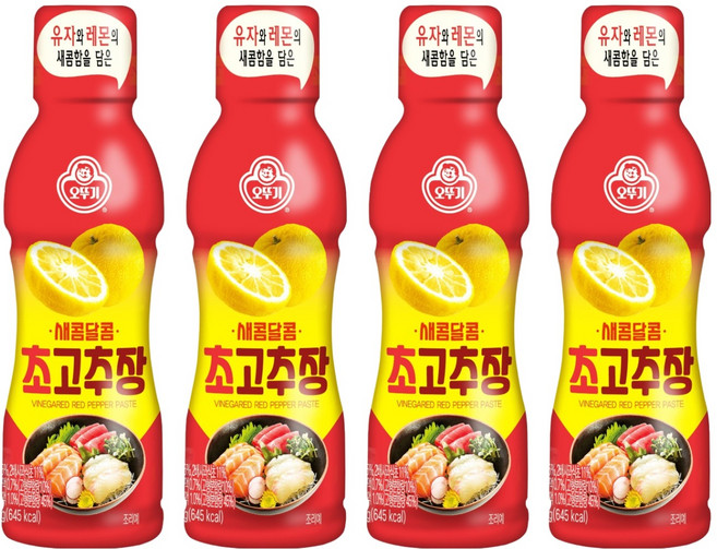 오뚜기 초고추장, 300g, 4개