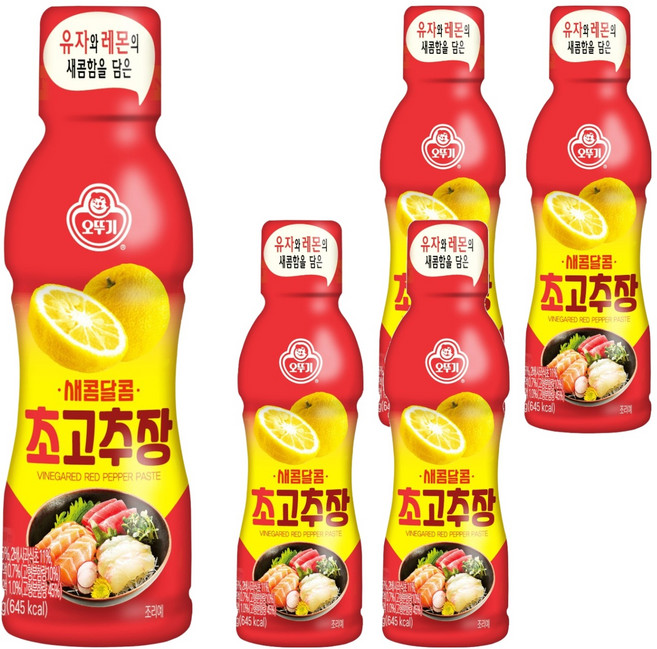 오뚜기 초고추장, 300g, 5개