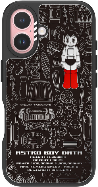 아스트로보이아톰 모란카노 미러 디자인 휴대폰 케이스