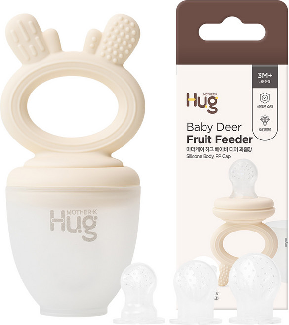 마더케이 허그 베이비 디어 과즙망, 크림, 1개