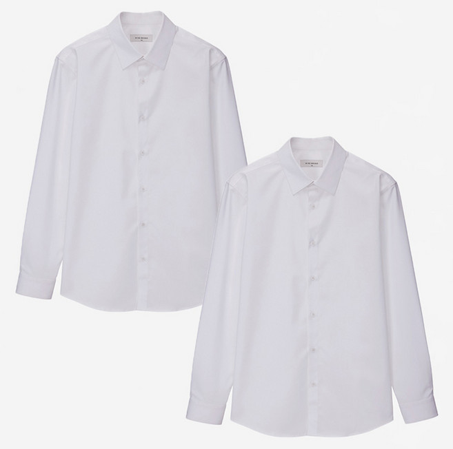 마인드브릿지 남성용 이지케어 드레스 셔츠 2p MADS01C2