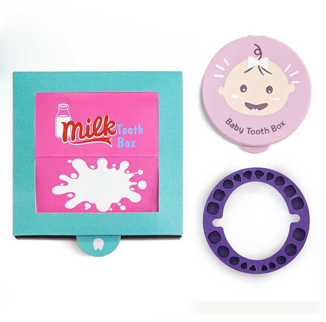Mellow 밀크 투스박스 유치보관함, Smile Baby