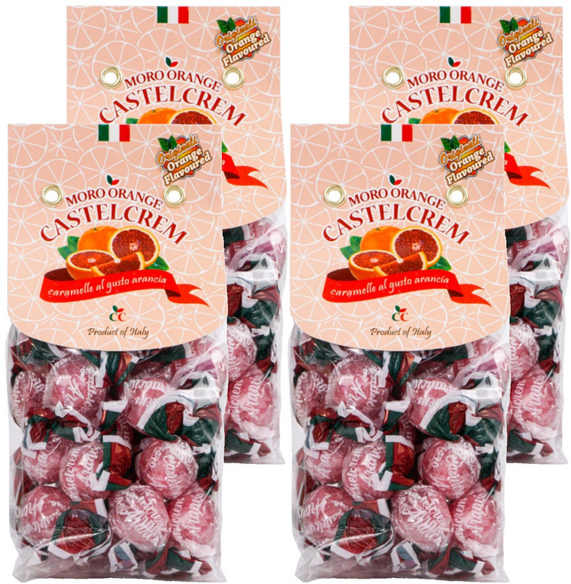 포지타노 카스텔크렘 모로오렌지 캔디, 200g, 4개