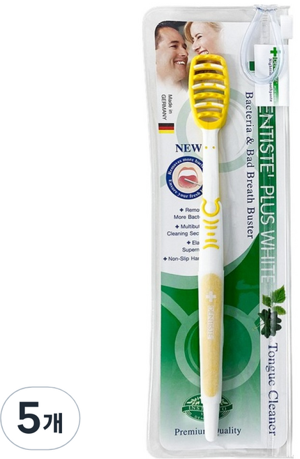 덴티스테 혀클리너 랜덤발송, 20g, 5개