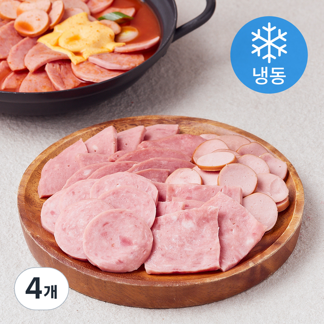 대림선 애니쿡 부대찌개 모둠햄 (냉동), 1kg, 4개
