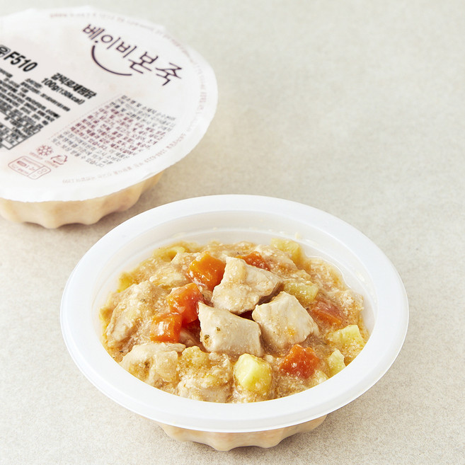 베이비본죽 갈릭로제 찜닭, 100g, 1개