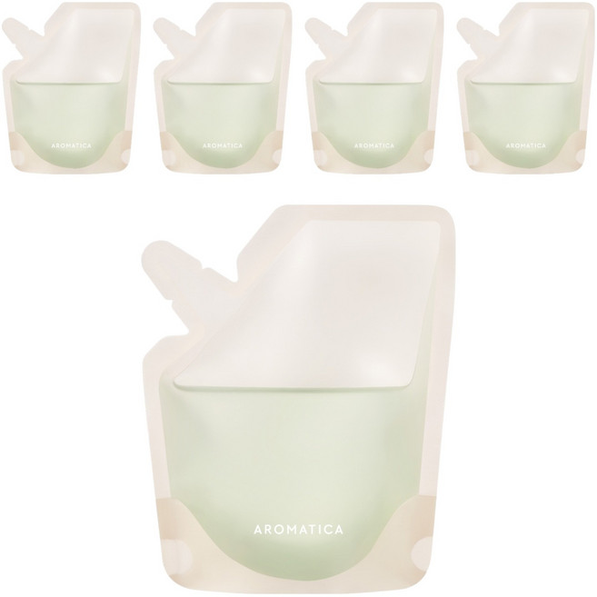 아로마티카 로즈마리 루트 인핸서 헤어토닉 리필, 100ml, 5개